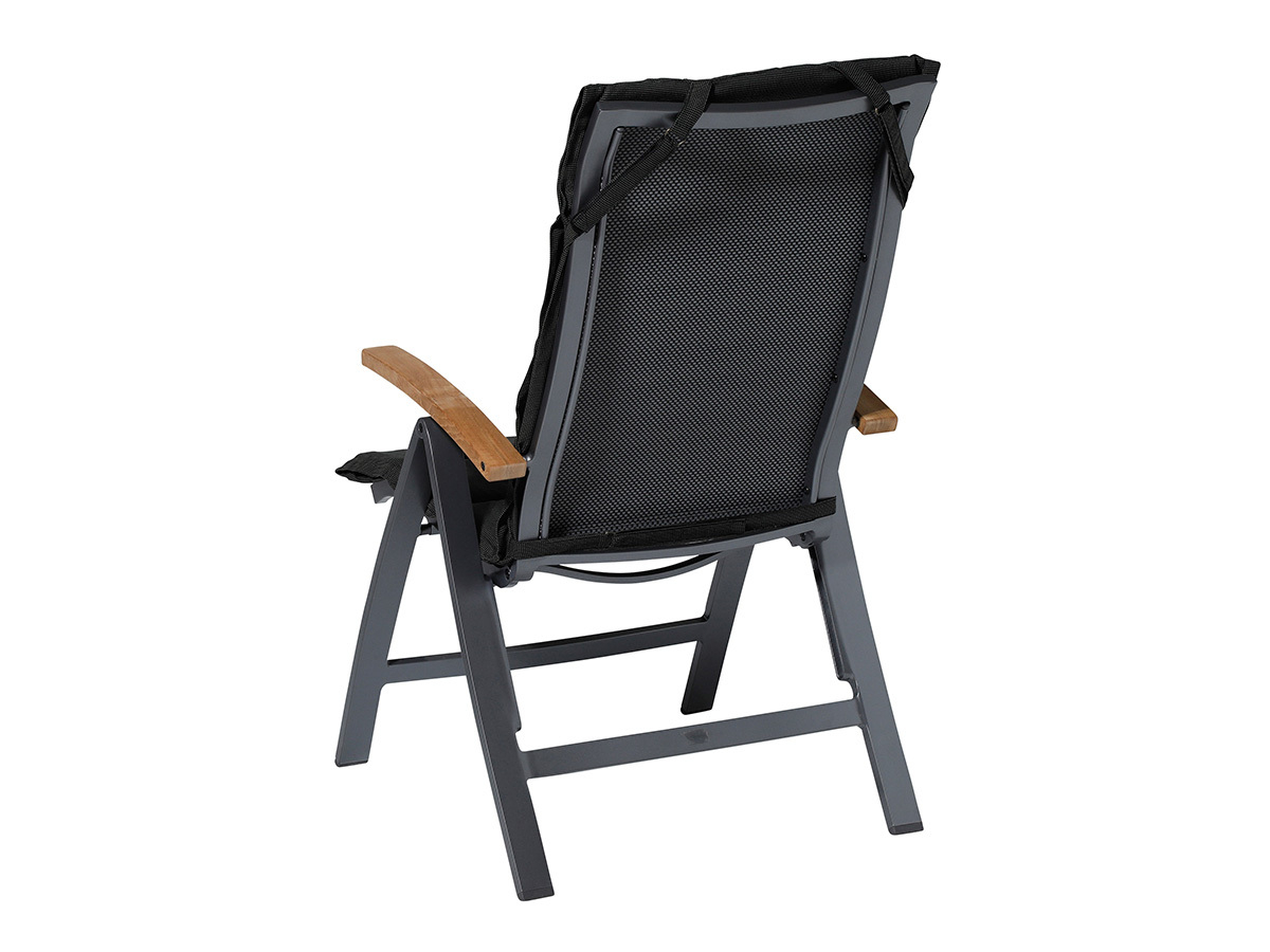 Madison Rib Black Fiber tuinkussen