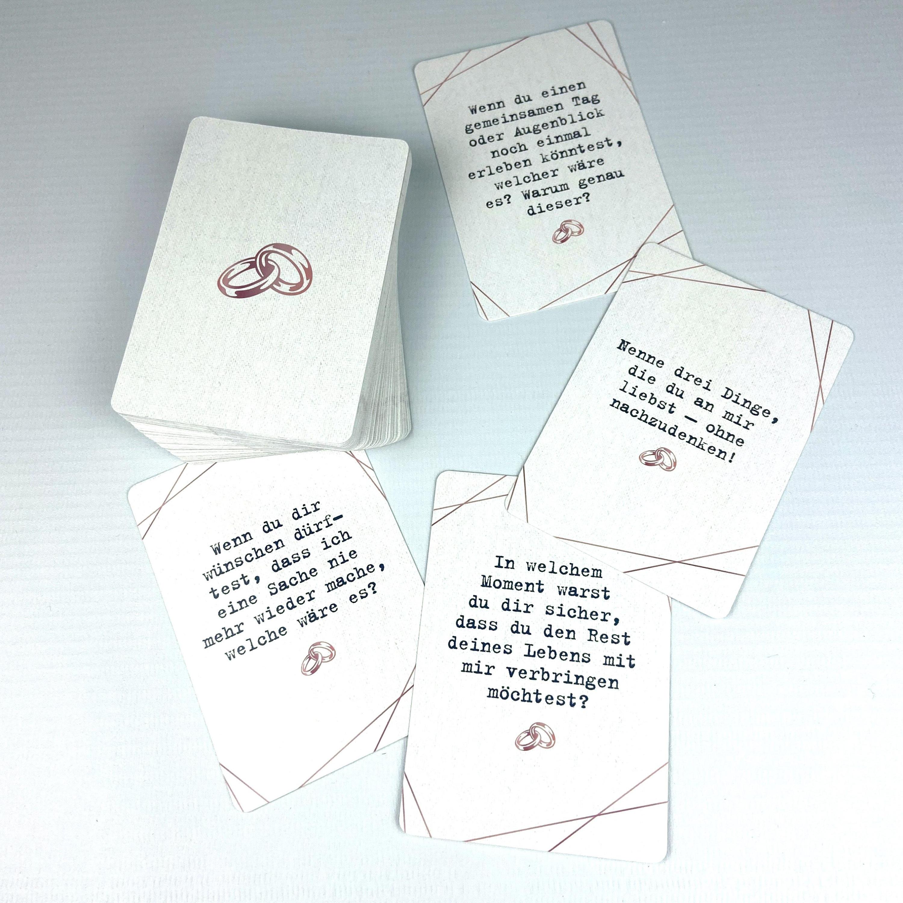 Was ich an dir liebe - Das Fragespiel für Ehepaare