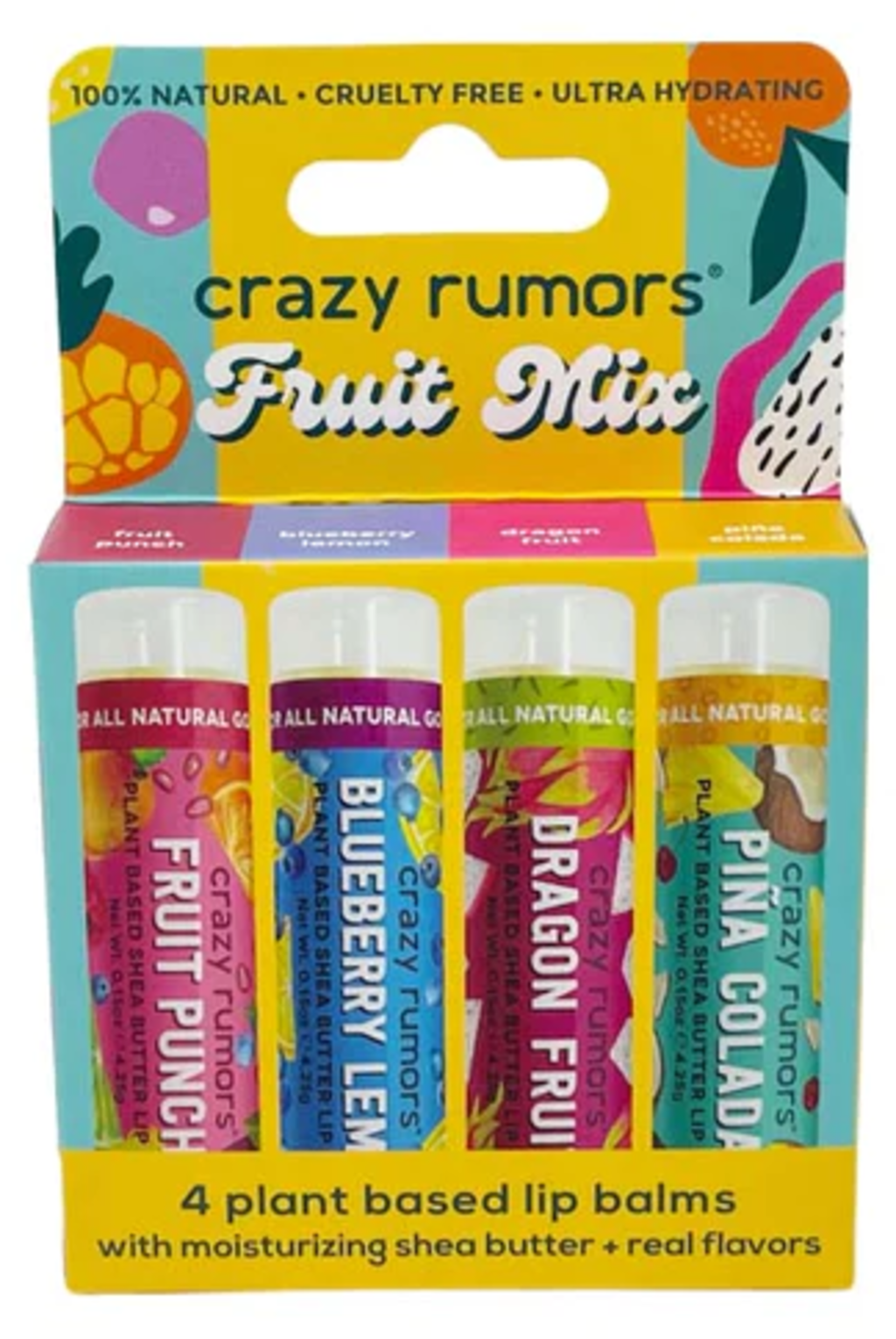 Crazy Rumors  Mixed Pack Fruit Mix, 4 Stk
