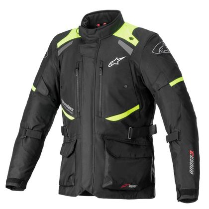 Veste Alpinestars ANDES V3 DRYSTAR - TECH-AIR® COMPATIBLE - Noir / Jaune