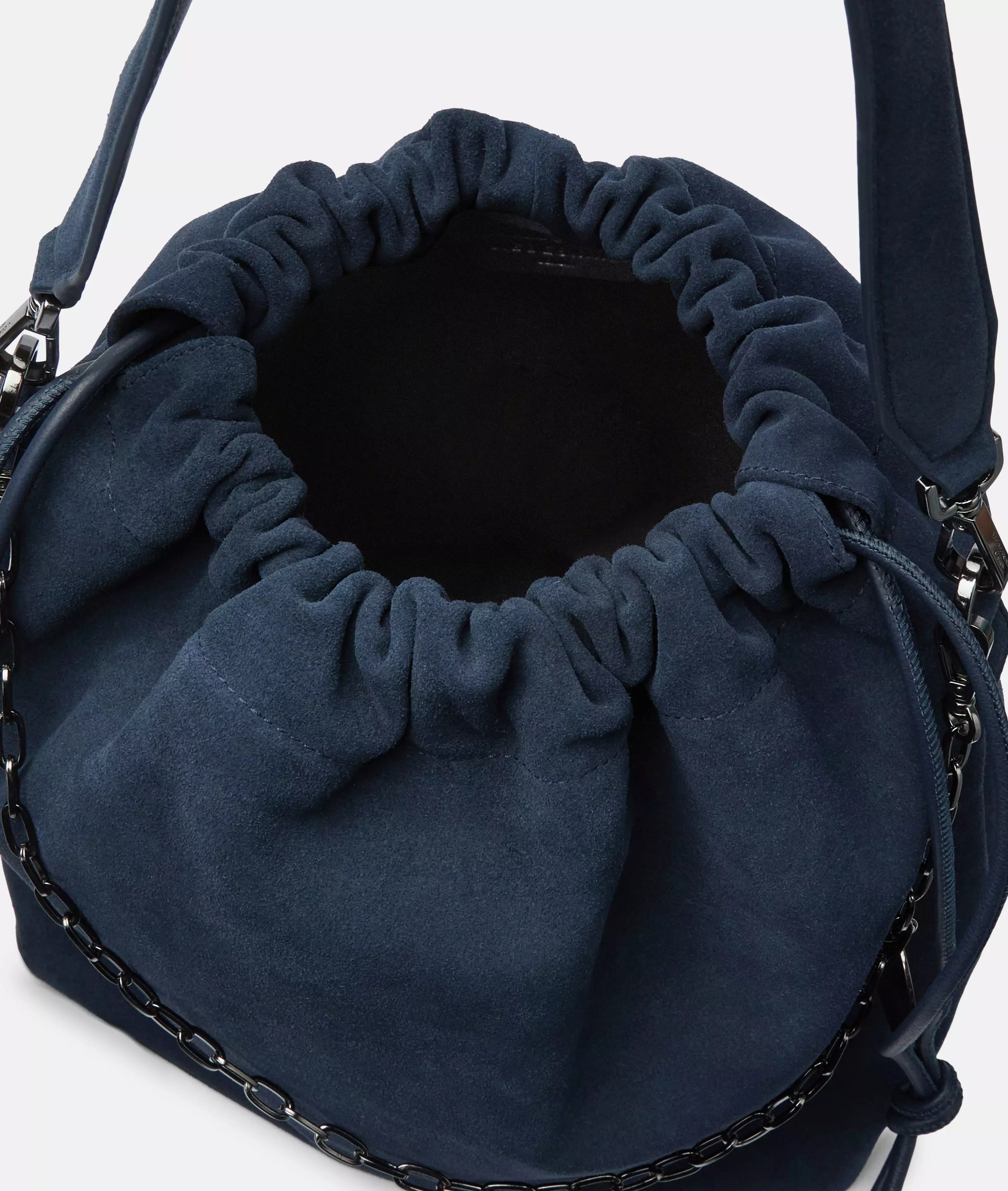 Lya II Hobo M Spacious pouch bag made from soft suede