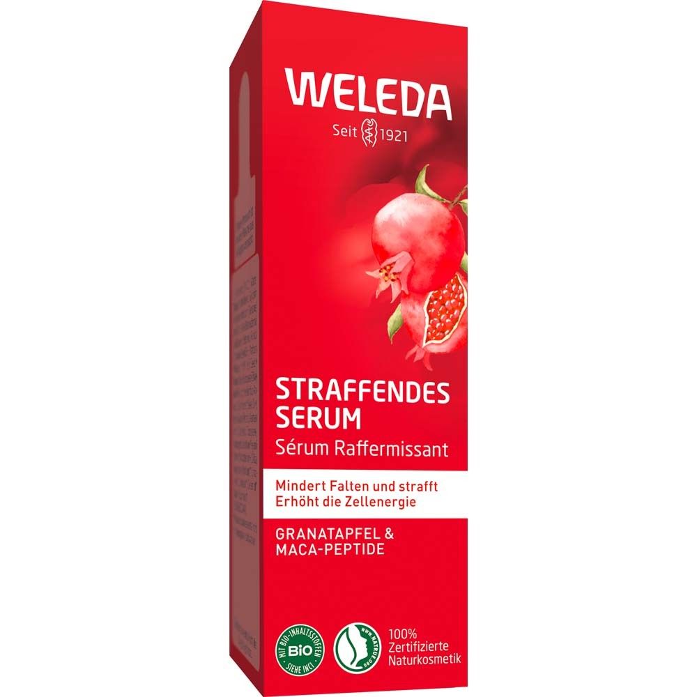 Weleda Straffendes Gesichtsserum Granatapfel & Maca-Peptide - mindert Falten und strafft sichtbar