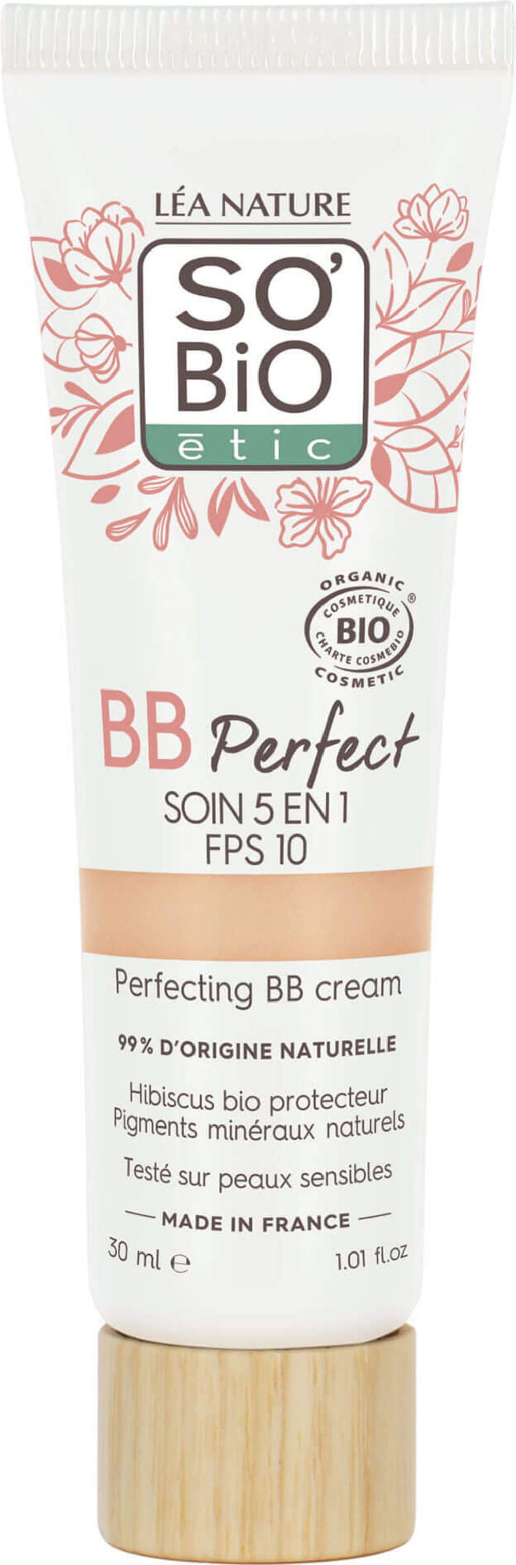 LÉA NATURE SO BiO étic  5in1 BB Creme Perfect, 15 Très clair (30 ml)