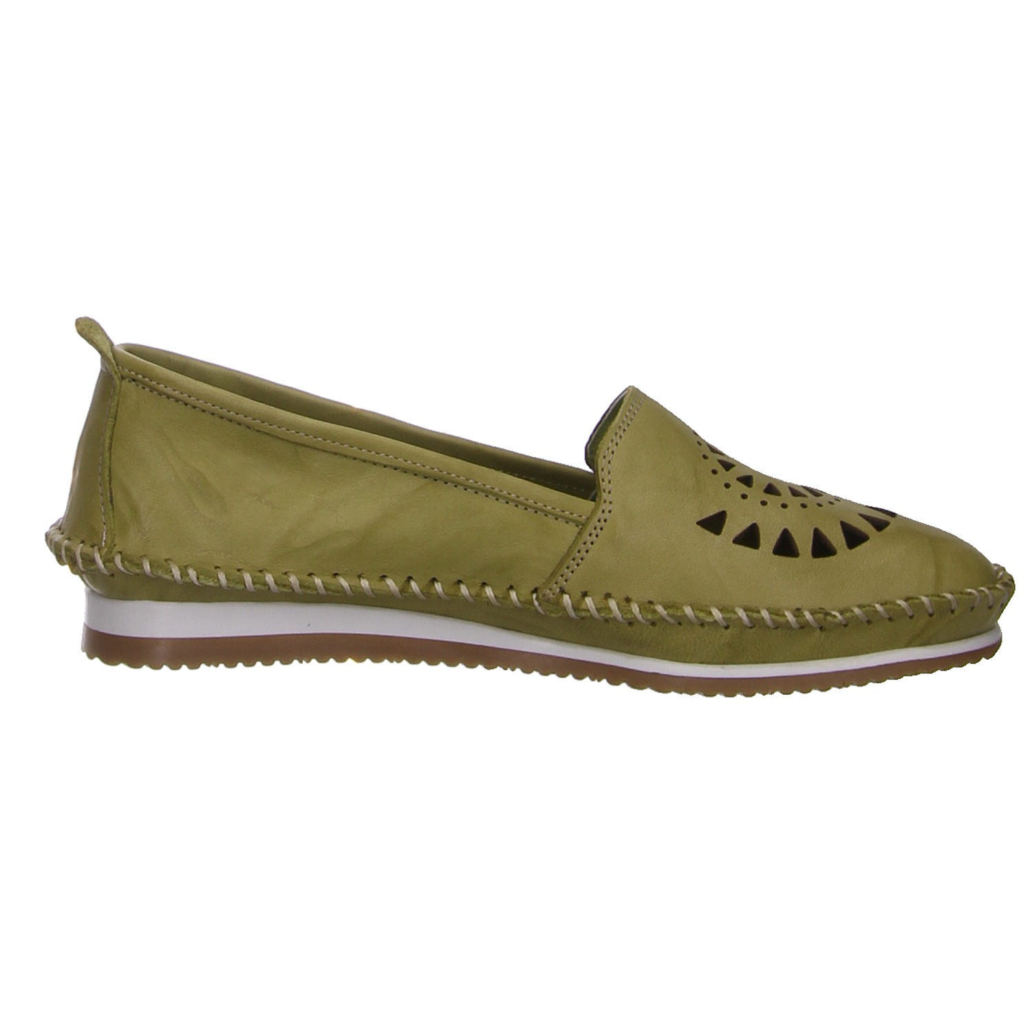 Andrea Conti Ballerinas grün grün