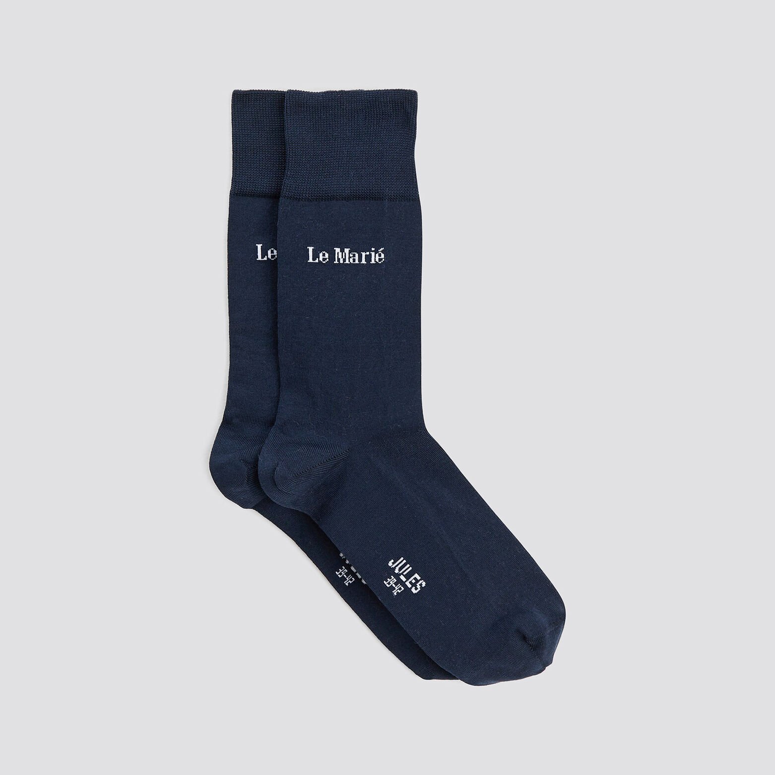 Chaussettes fil d'Ecosse Bleu foncé