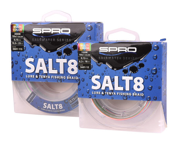 Tresse Spro Salt8 Multicolor 150m