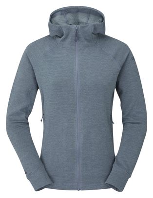 Polaire à Capuche Rab Nexus Hoody Bleu Femme