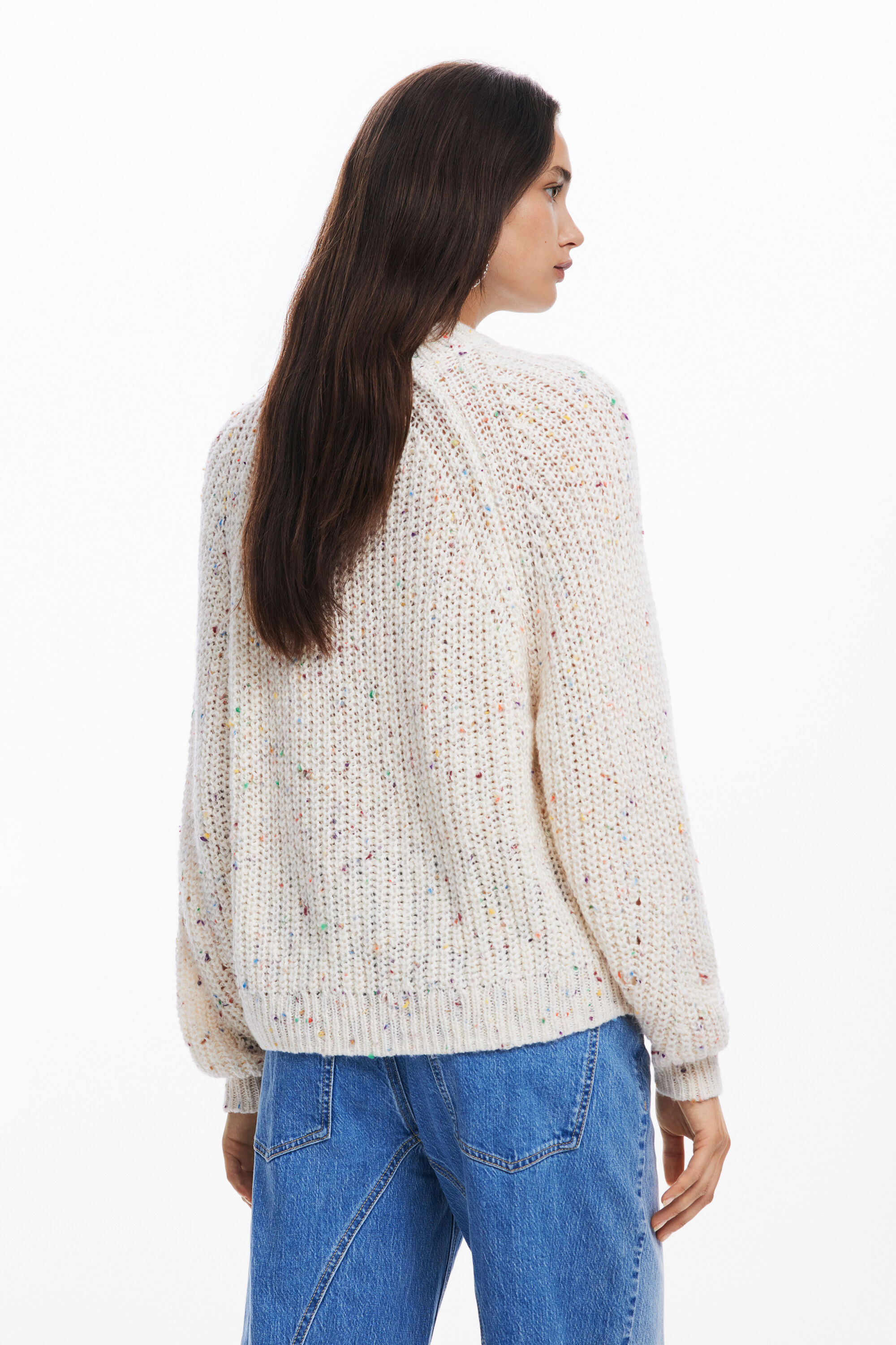 malha de renda oversized
