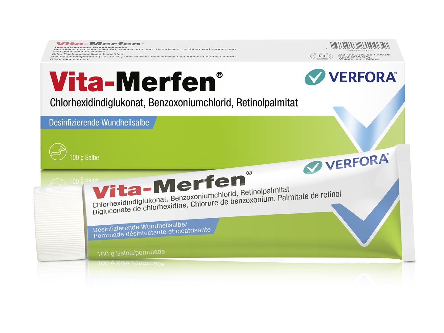 VITA-MERFEN Salbe Tb 100 g<br>100 g, Tube, Salbe, pommade