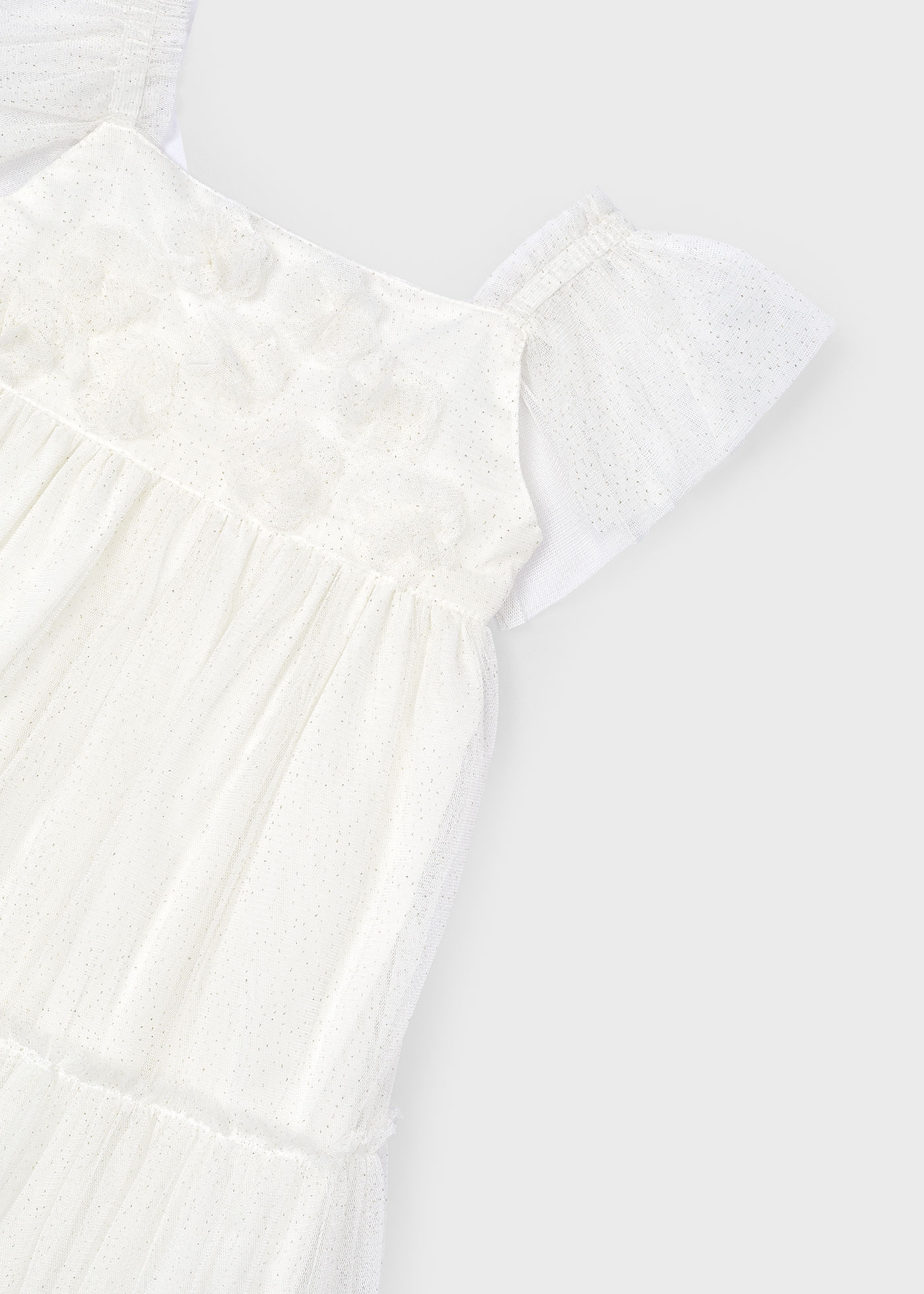 Vestido de tule para meninas