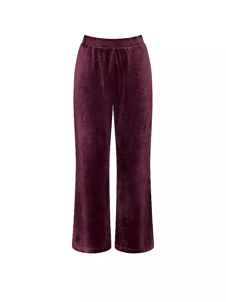 TRIUMPH Loungewear Hose  dunkelrot