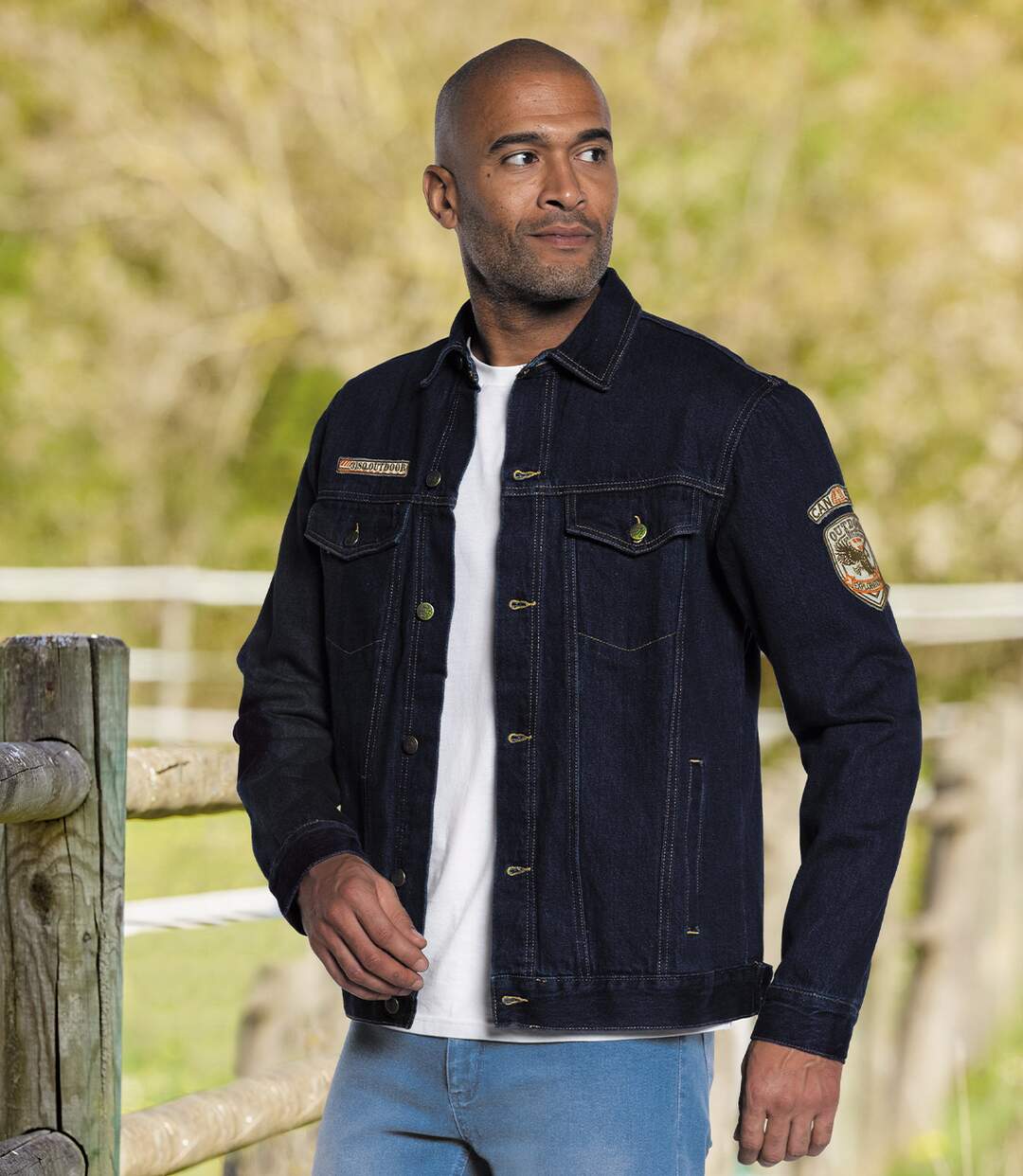 Veste en Jean Outdoor Exploration