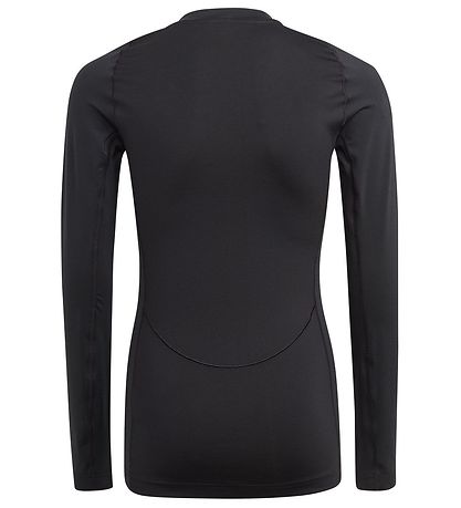 adidas Performance T-Shirt - TF LS Tee Y - Schwarz