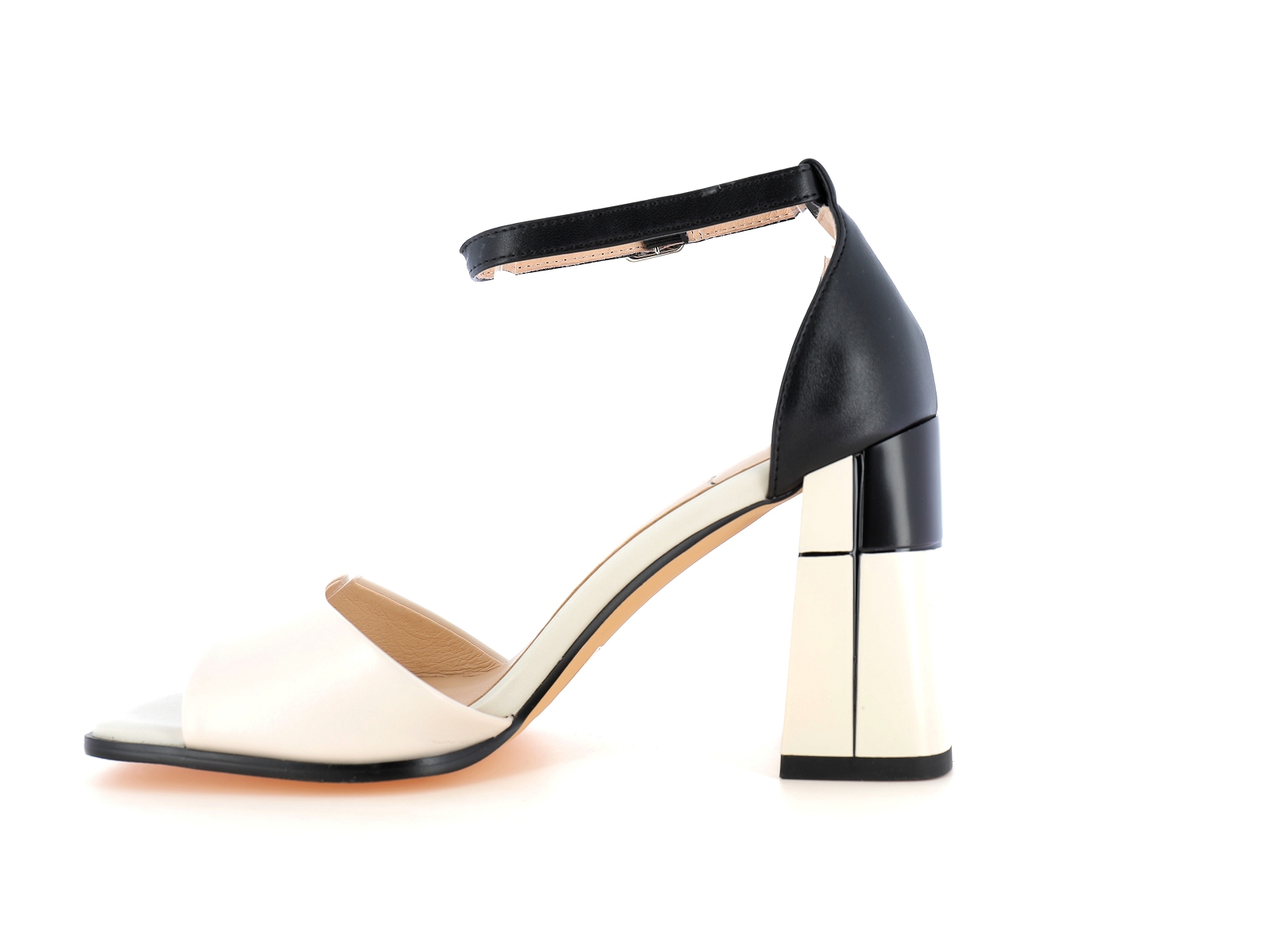 Metamorf ose-RACLO Cuir Noir Beige