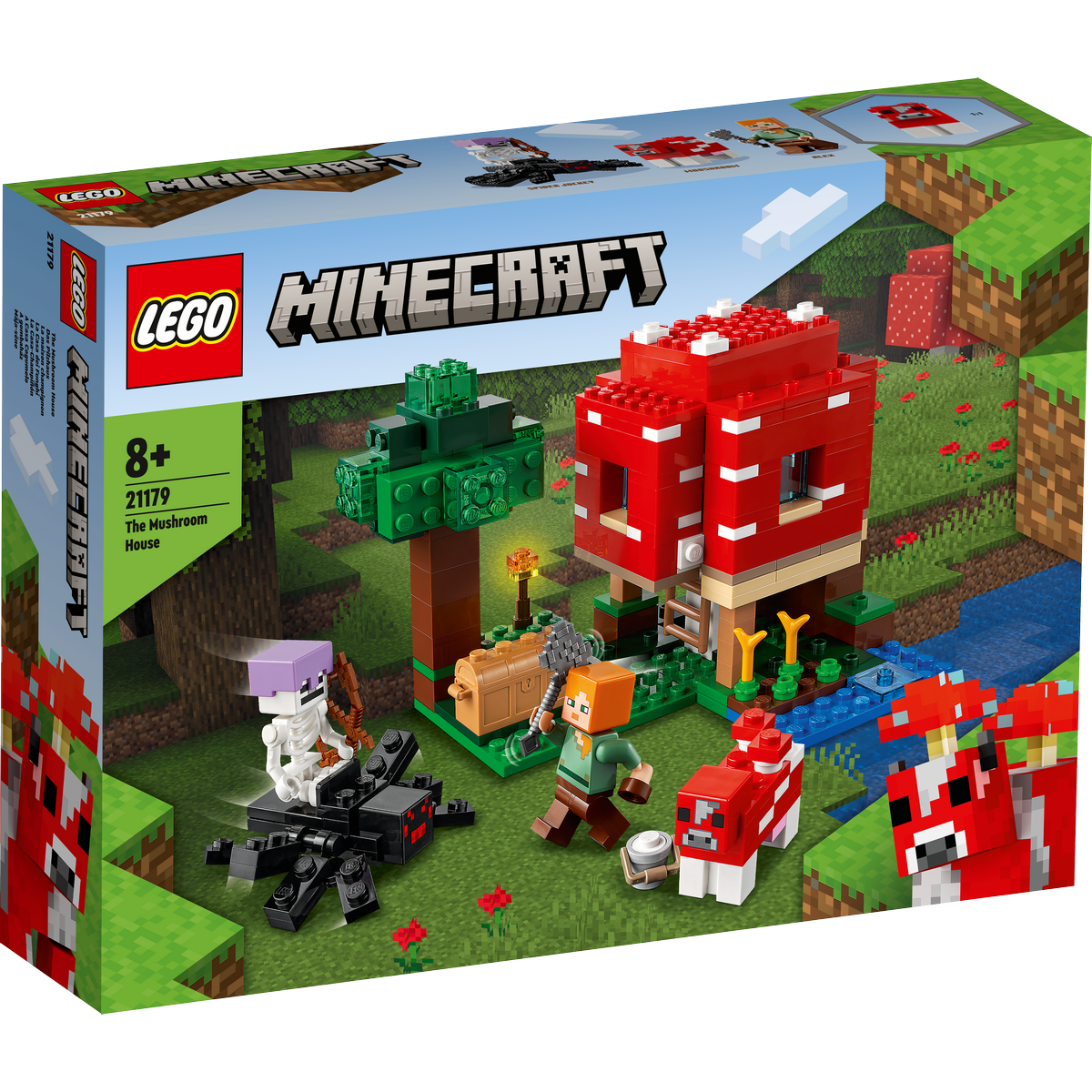 La maison champignon LEGO Minecraft 21179