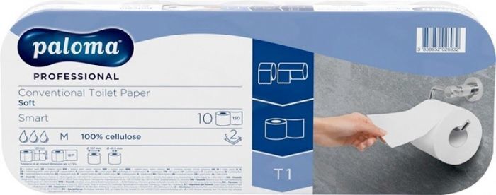 Paloma Toiletpapier Professional 2 Laags 10 Rollen
