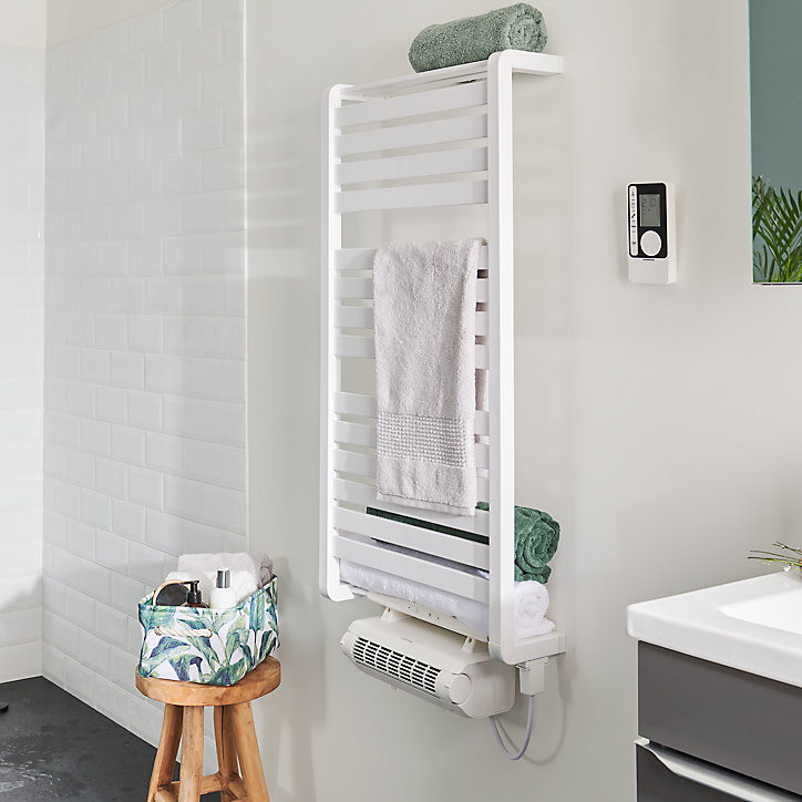Soufflerie amovible GoodHome Acilia blanc 500W