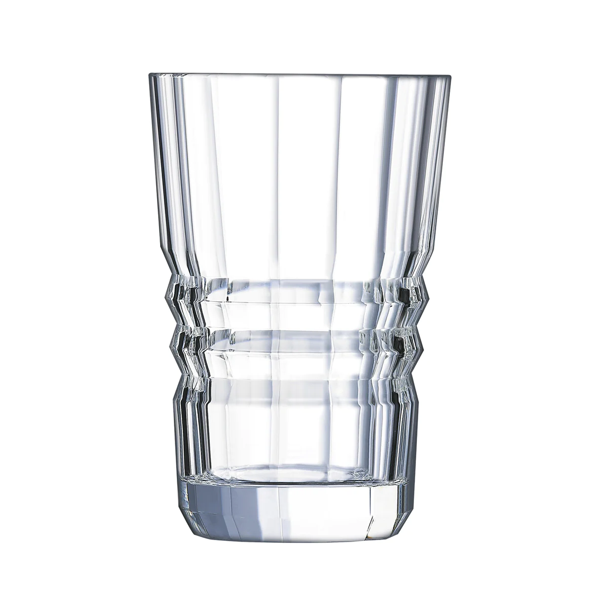 Architecte - 6 gobelets forme haute 36 cl Cristal d'Arques