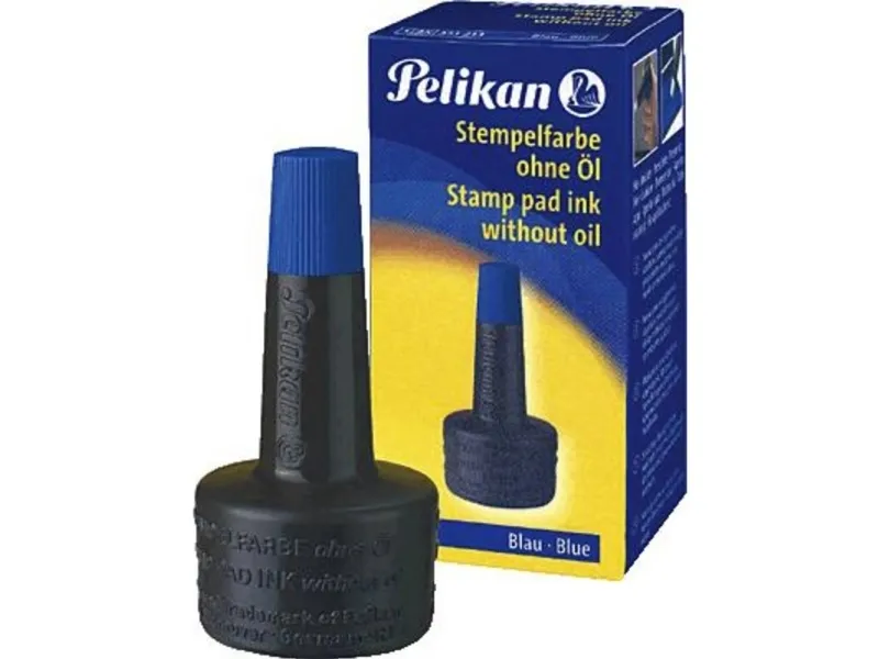 Pelikan 4K - Stempelblæk - blå - 28 ml - for P/N: 336214, 336222, 337709, 337725, 337733, 337741