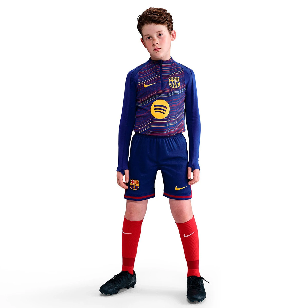 Calções Nike FC Barcelona Primeiro Equipamento 2025-2026 Criança