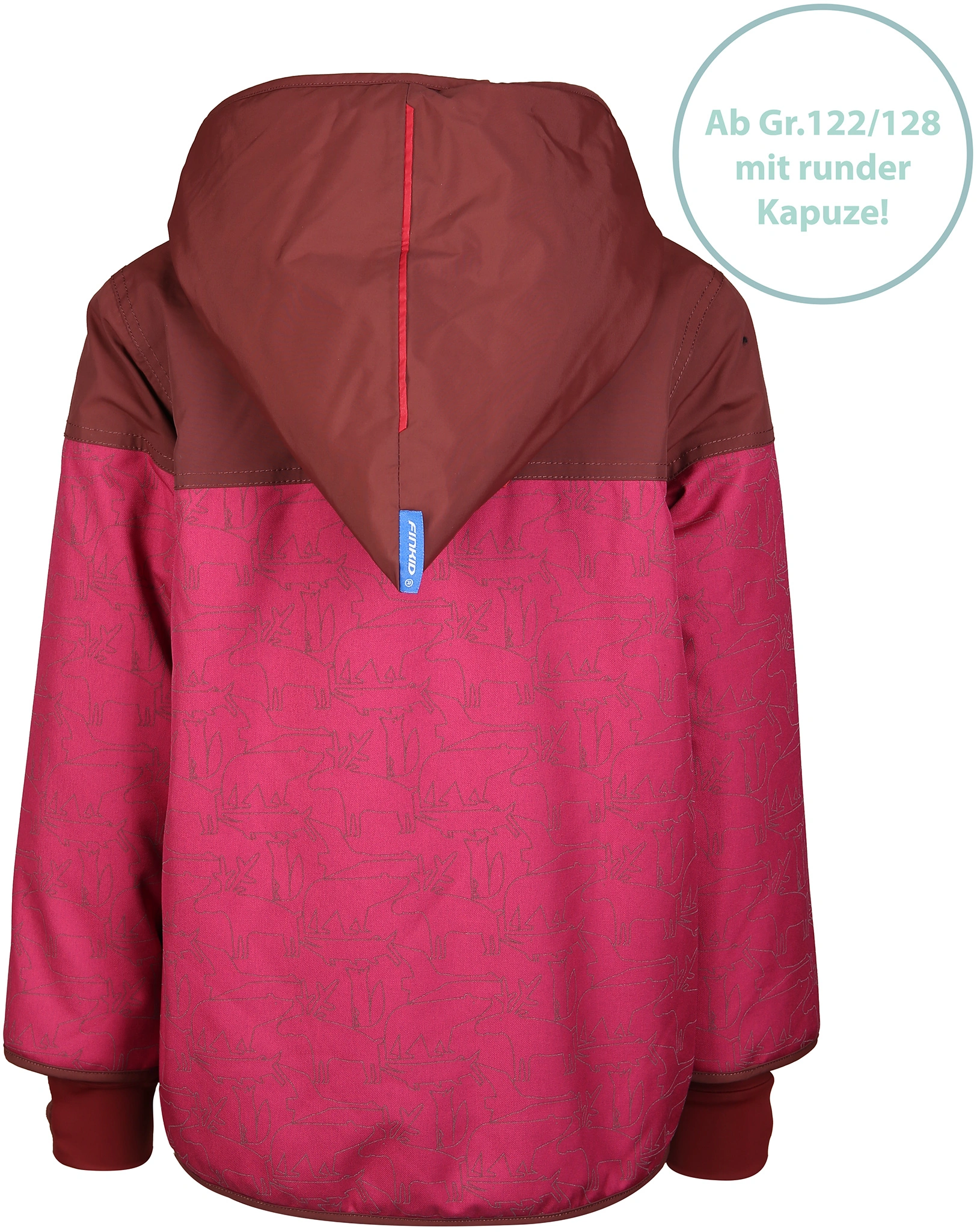 Winterjacke KOIRA ICE in raspberry/sable