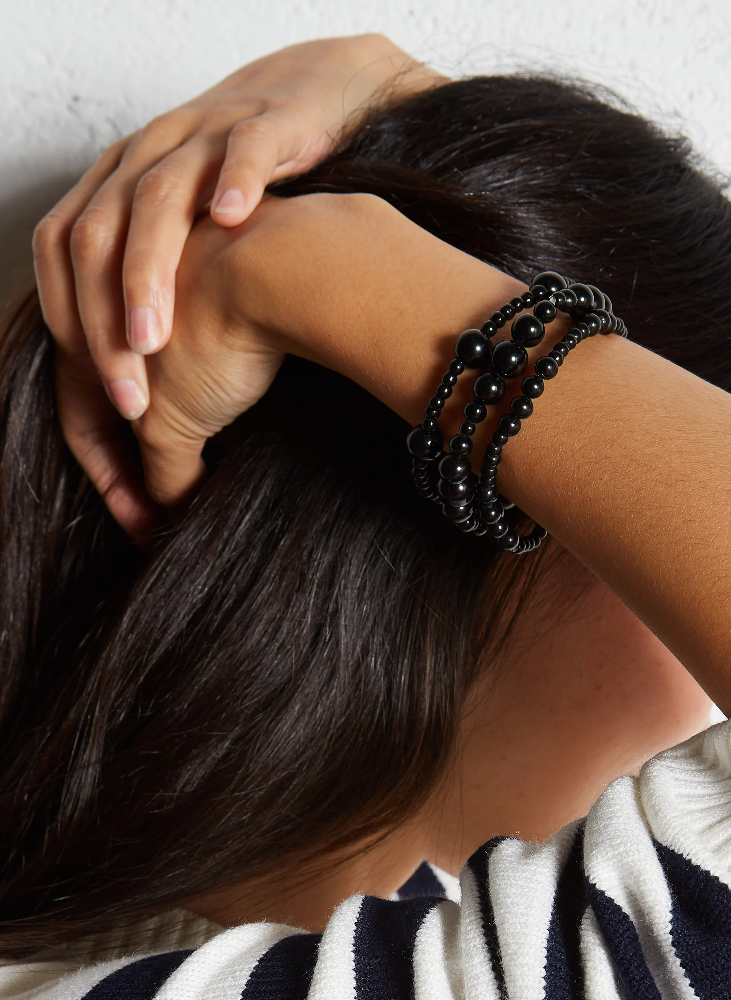 GAILOR - Set de bracelets | Noir