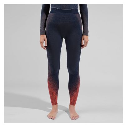 Collant Long Femme Odlo Blackcomb Bleu