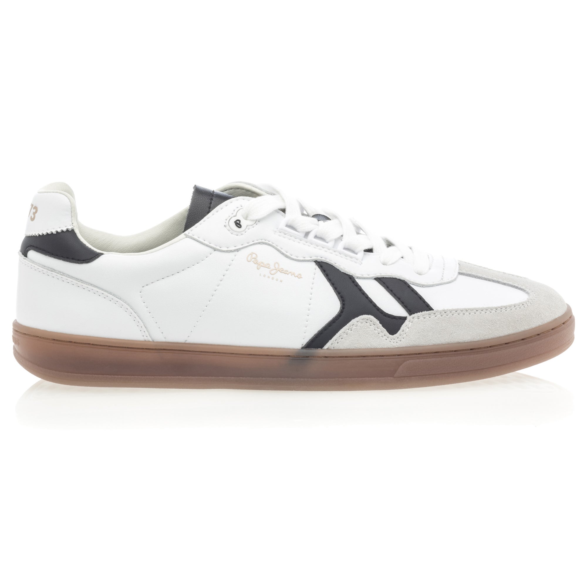 Baskets Homme en cuir blanc