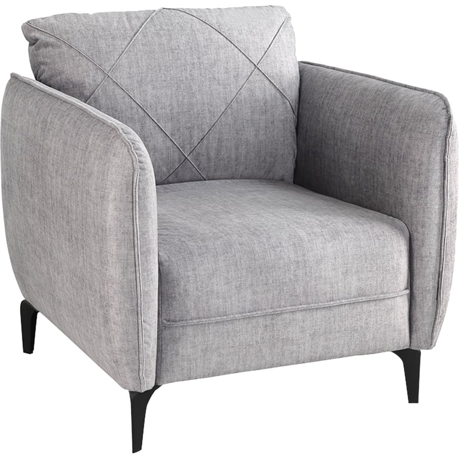 Bettsofa Galeras Stoff grau, Bettkasten