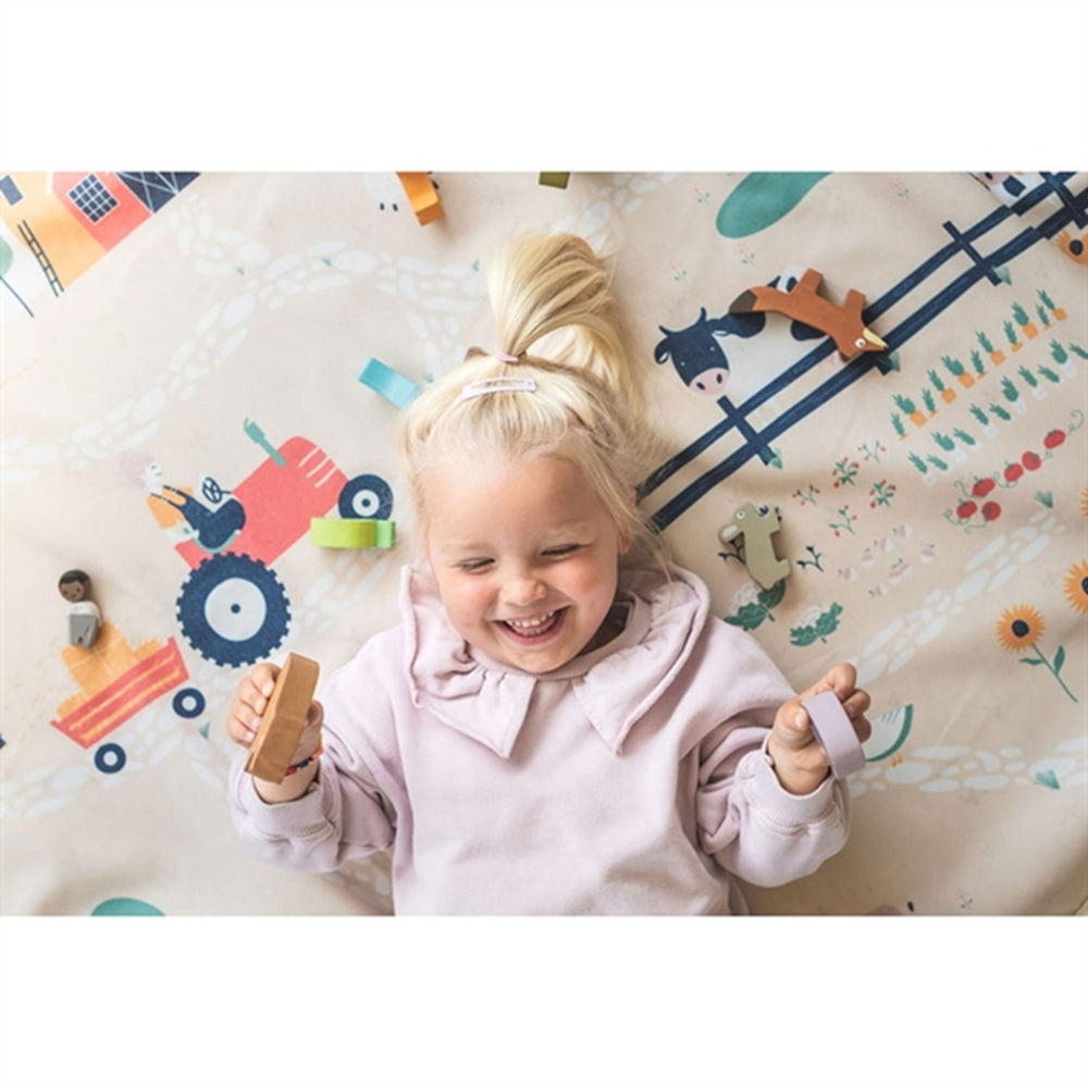 2-i-1 Legetæppe Farm - Play&Go → Luksusbaby.dk