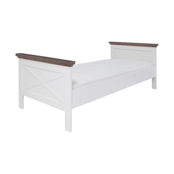 Kidsmill Savigno Bed Grijs Met Kruis 90 x 200 cm