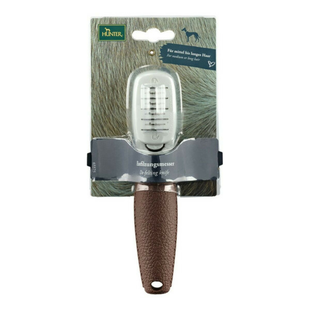 Brosse démêlante coupeuse de noeuds râteau
