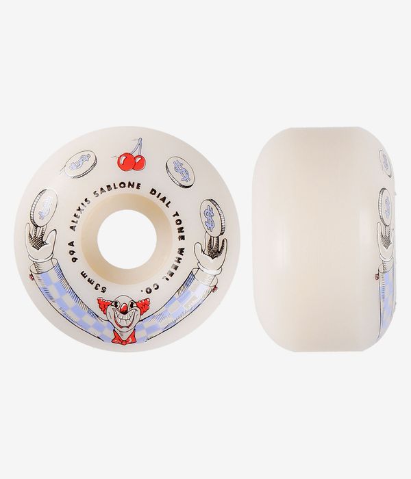 Dial Tone Sablone Wisecracker Standard Rollen (white) 53mm 99A 4er Pack