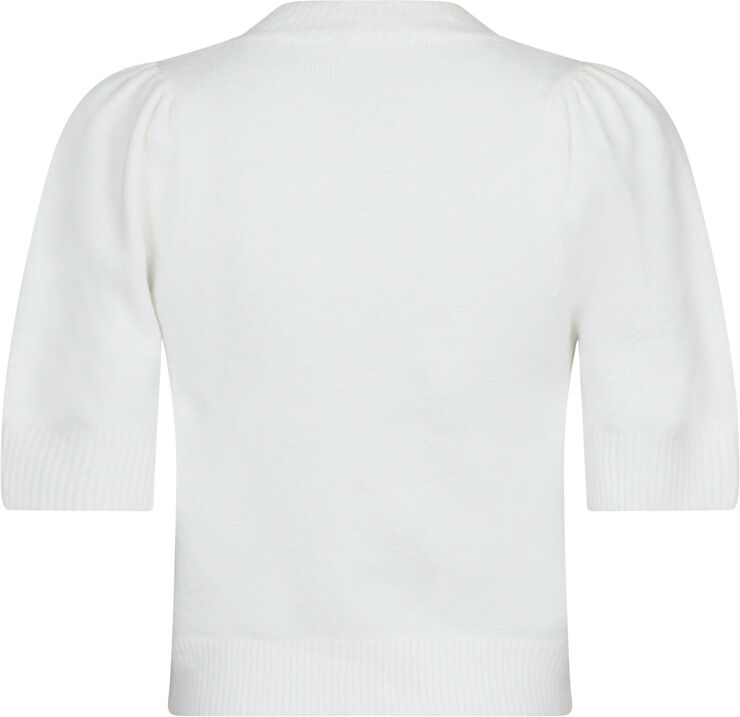 Neo Noir Trudy Knit Cardigan Off white