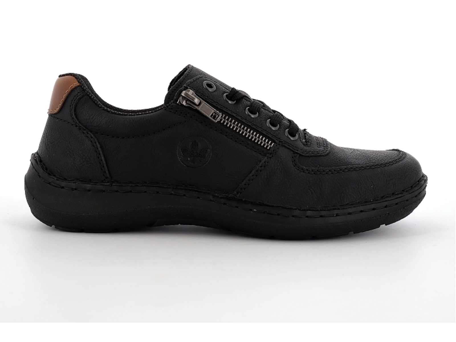 Rieker-03030 Synthétique Noir