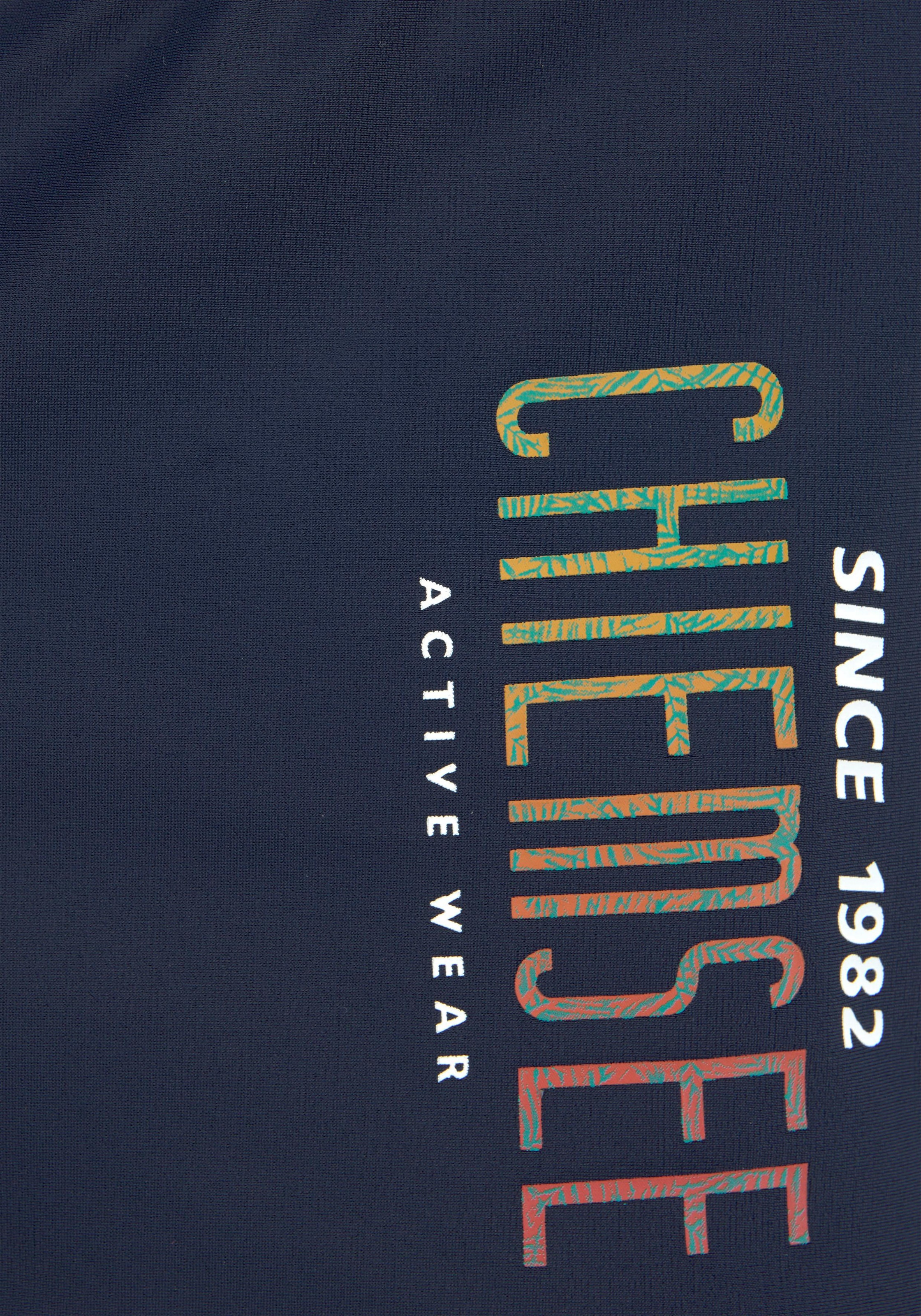 Chiemsee Boxer-Badehose , mit Logodruck