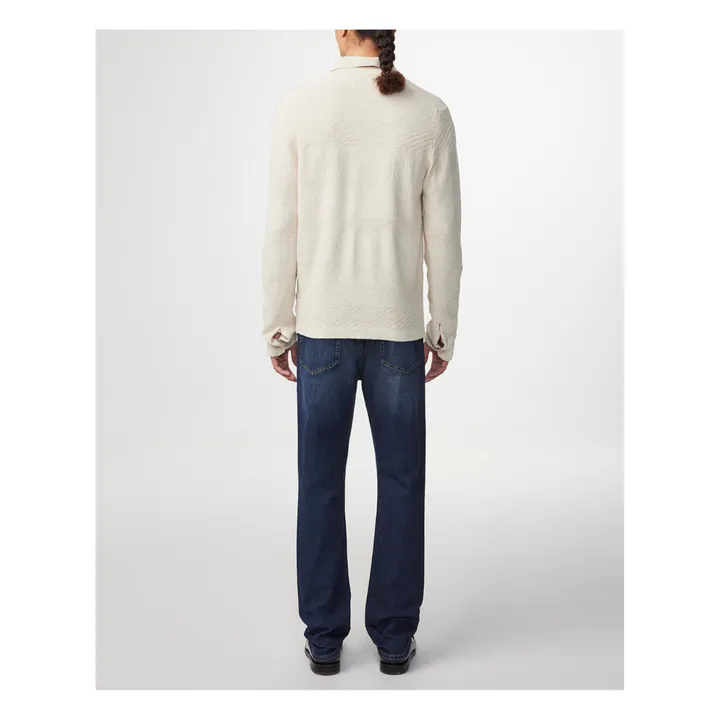 NN. 07 Veste Troy 6575 Coton et Lin | Naturel