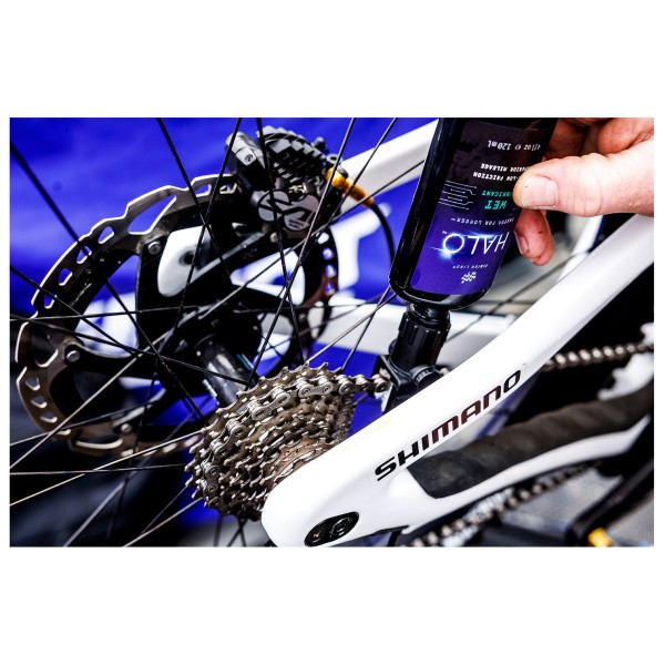 Finish Line - HALO Wet Lube Flasche + Luber - Lubrifiant