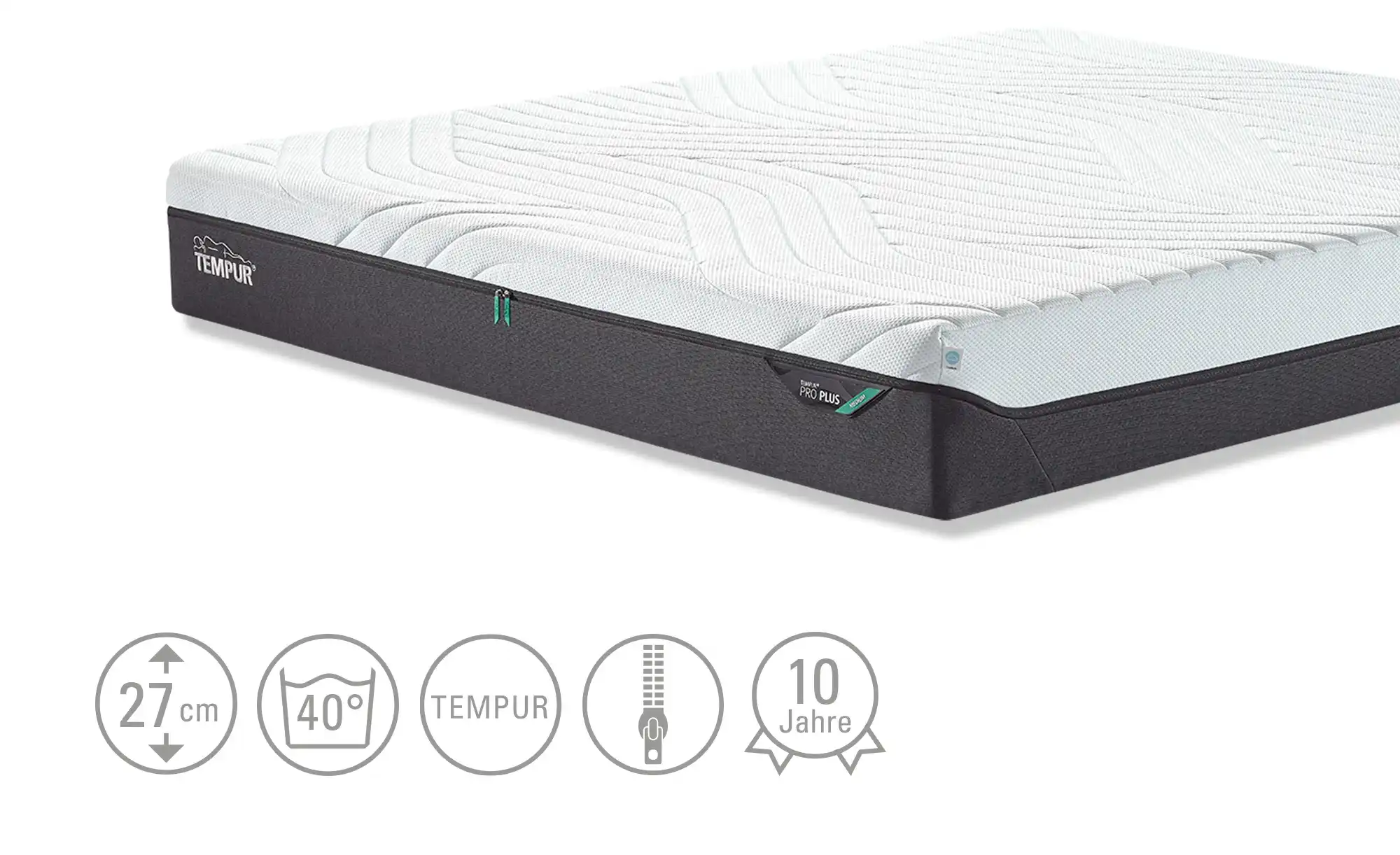 TEMPUR Viscoschaummatratze Medium Pro Plus CoolQuilt
