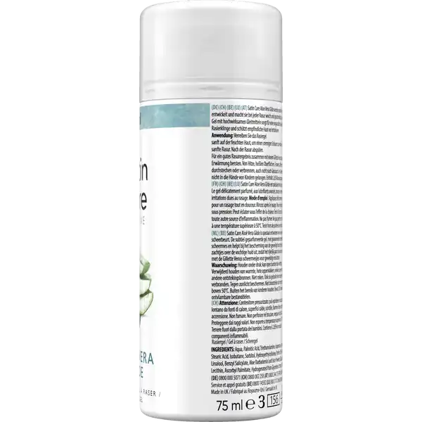 Satin Care Gel Rasiergel Aloe Vera