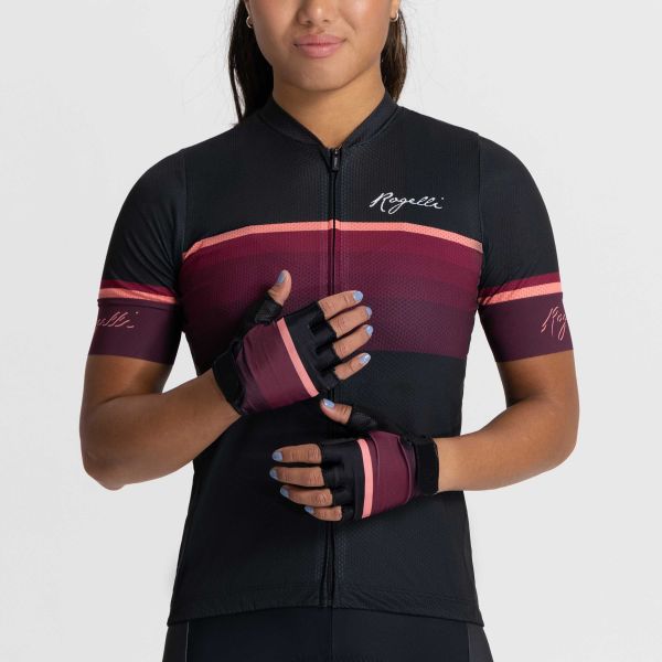 Rogelli Impress II Lady Cykelhandsker, Bordeaux