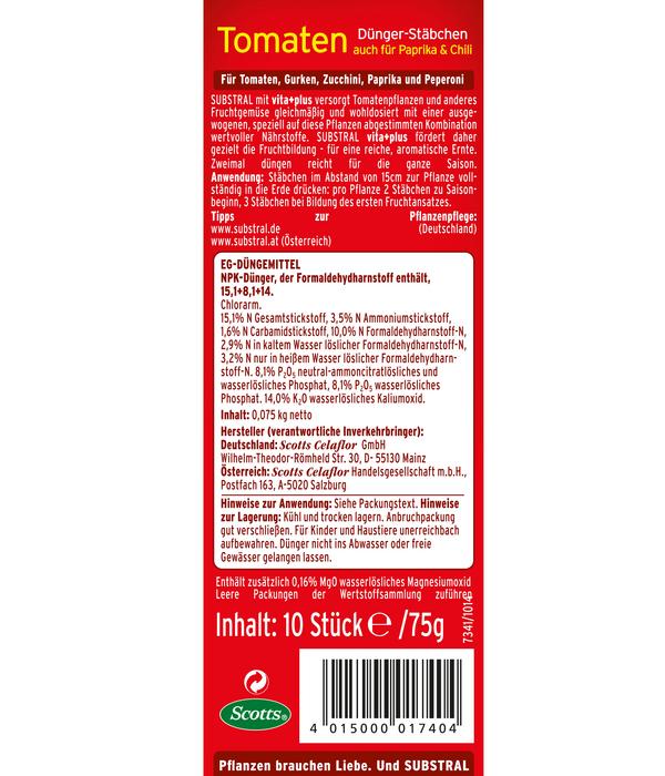 Substral® Dünger-Stäbchen für Tomaten, 10
