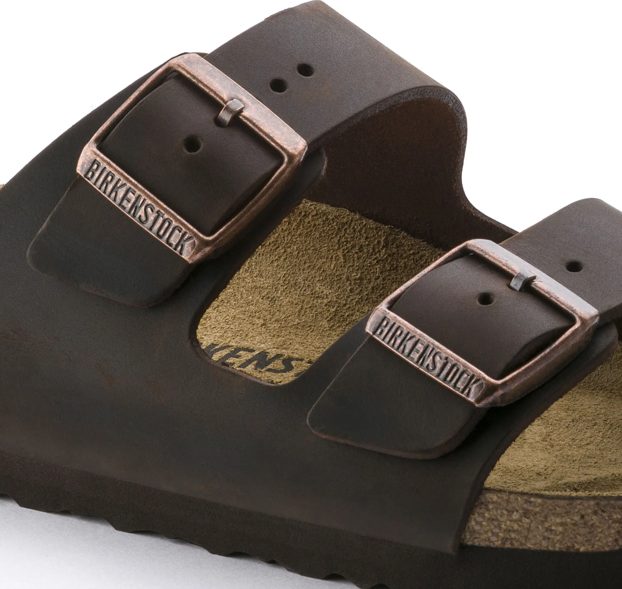 Birkenstock Unisex Arizona Oiled Leather Regular Habana
