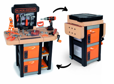Smoby Black+Decker Bricolo  Sammenleggbar Arbeidsbenk