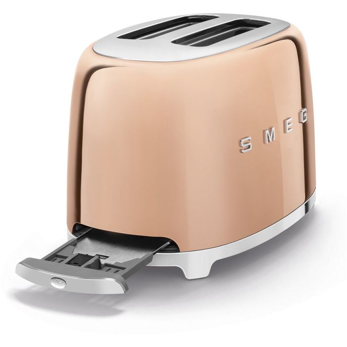 SMEG Toaster 2-Schlitz 50's Retro Style TSF01RGEU Rose Gold