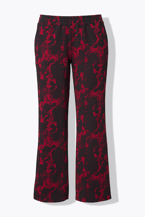 Jerseyhose, Allover-Muster, Elastikbund