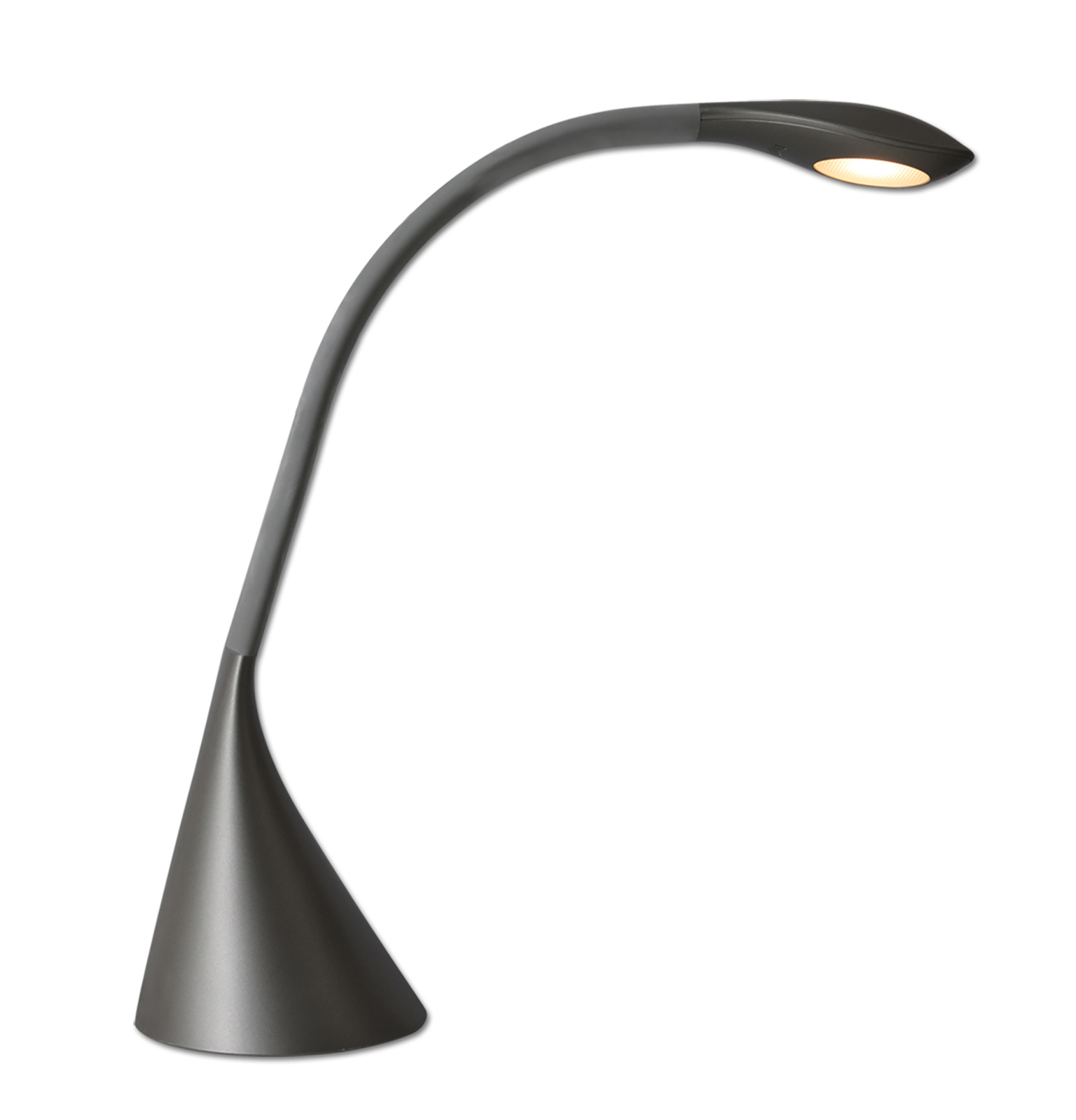 LED-Tischleuchte ALF - grau - dimmbar - 39,5 cm