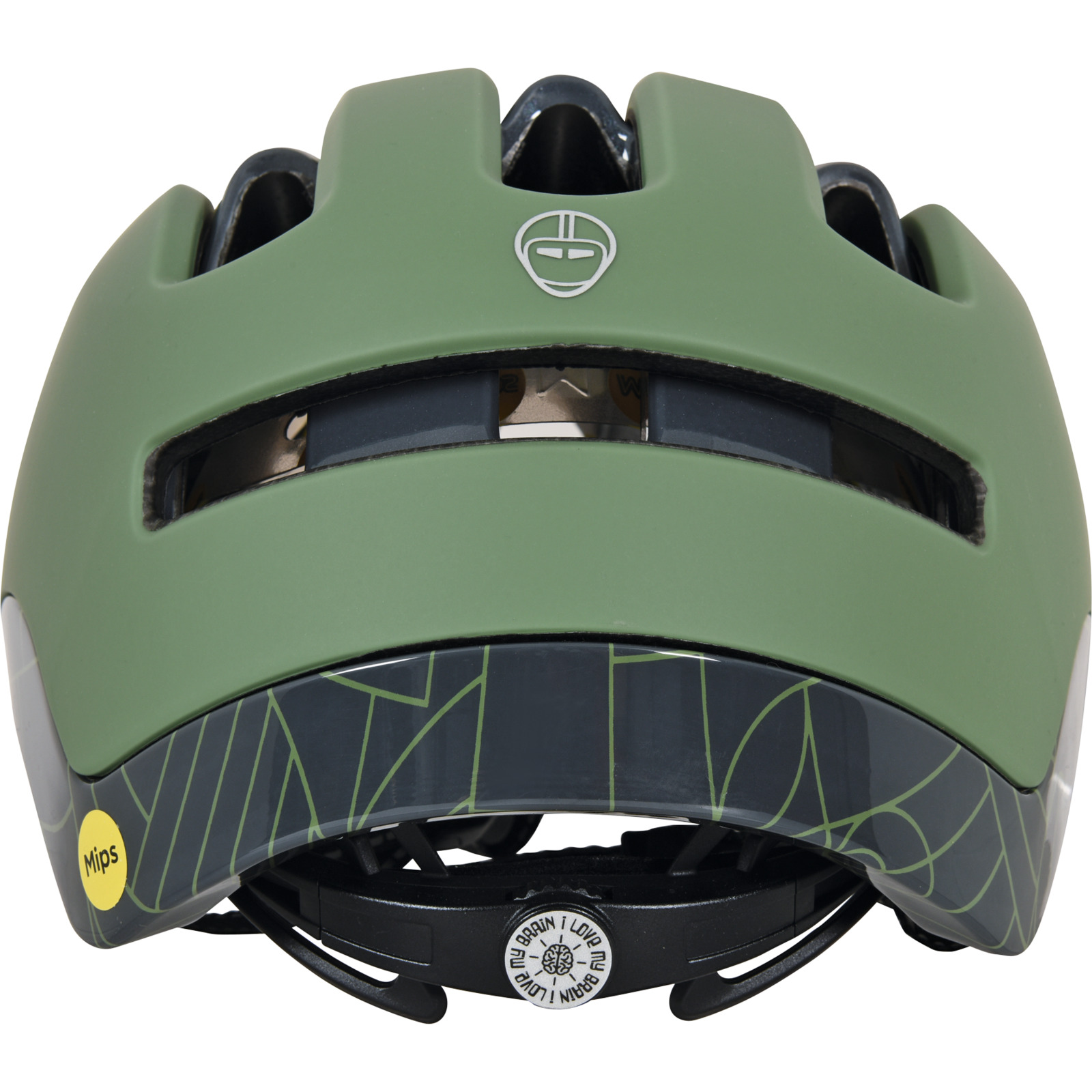 Nutcase Vio Adventure Velohelm grün, 55-59