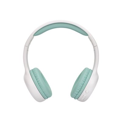 T'nB Kids KIDY - casque sans fil pour enfants - Limiteur de décibel - blanc et vert