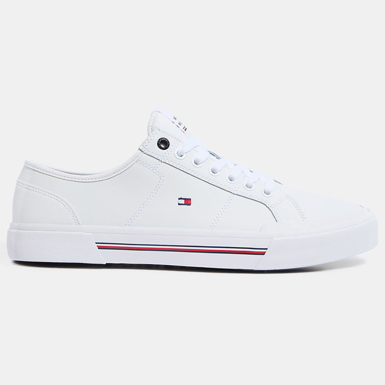 Tommy Hilfiger Baskets Corporate Canvas blanches